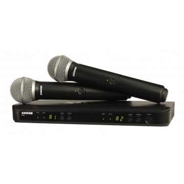 Bộ Microphone không dây Shure BLX288A/PG58